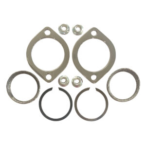 Twisted Choppers Chrome Exhaust Flange Kit For Harley-Davidson Evolution Twin Cam M8