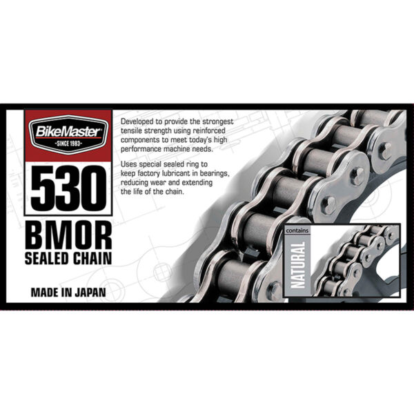 Bikemaster Clip Type 530 O-Ring Chain Connecting Link - Image 4