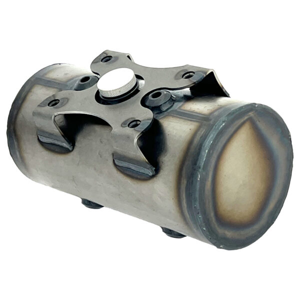 Barrel Style Round Motorcycle Oil Tank - Image 7