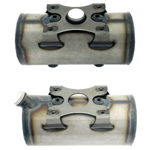 Barrel Style Round Motorcycle Oil Tank