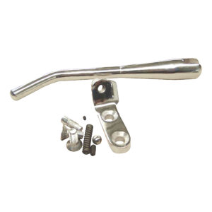 V-Twin Manufacturing Chrome 10-1/4 Inch Hidden Spring Kickstand For Harley-Davidson Softail