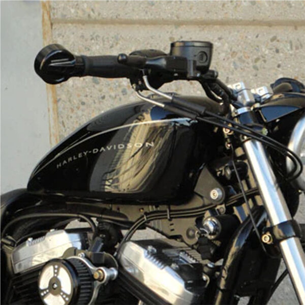 Joker Machine Concealed Bar End Mirror For Universal Handlebars 1 Inch or 7/8 Inch - Image 3