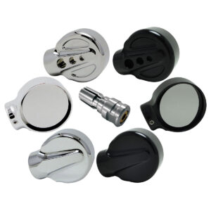 Joker Machine Concealed Bar End Mirror For Universal Handlebars 1 Inch or 7/8 Inch