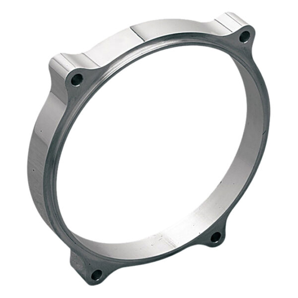 BDL Polished Billet Aluminum Inner Primary Spacers for Harley-Davidson Wide Tire Offset Applications - Twisted Choppers BDL Polished Billet Aluminum Inner Primary Spacers for Harley-Davidson Wide Tire Offset Applications - Image 4