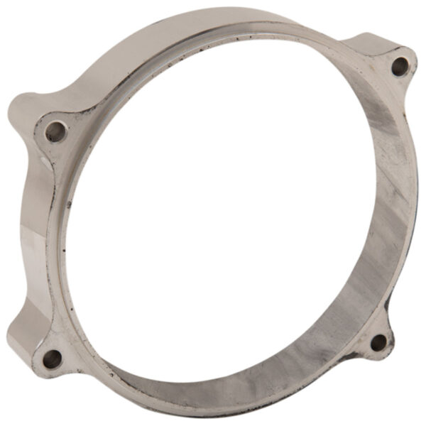 BDL Polished Billet Aluminum Inner Primary Spacers for Harley-Davidson Wide Tire Offset Applications - Twisted Choppers BDL Polished Billet Aluminum Inner Primary Spacers for Harley-Davidson Wide Tire Offset Applications - Image 3