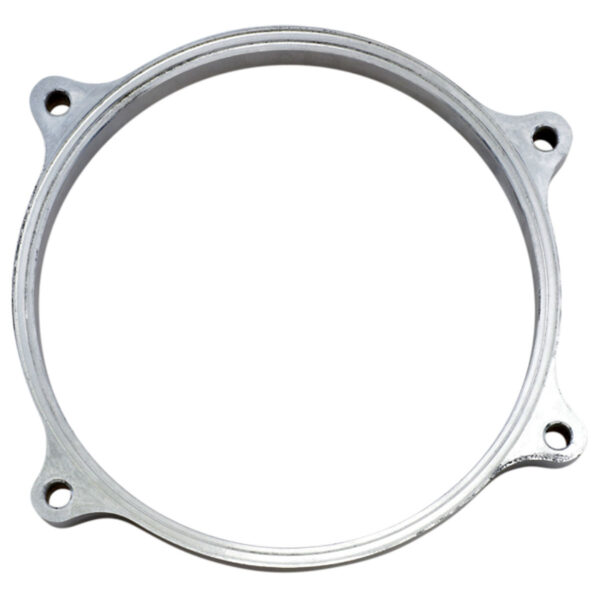 BDL Polished Billet Aluminum Inner Primary Spacers for Harley-Davidson Wide Tire Offset Applications - Twisted Choppers BDL Polished Billet Aluminum Inner Primary Spacers for Harley-Davidson Wide Tire Offset Applications - Image 5