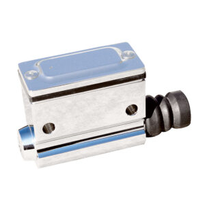 V-Twin Mfg Billet Rear Master Cylinder Kelsey Hayes 5/8 Bore for 1979-1984 Harley-Davidson FL FX XL