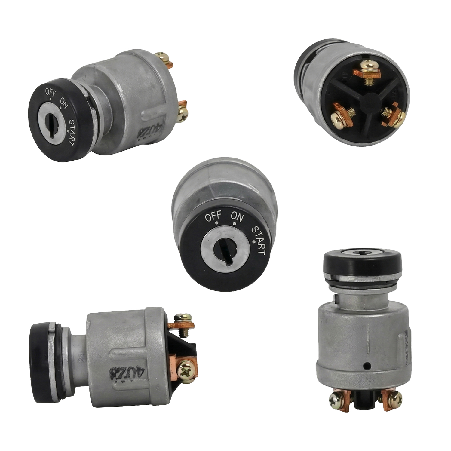 Cycle Visions Spring Start Off/On/Start Ignition Key Switch - Twisted Choppers Cycle Visions Spring Start Off/On/Start Ignition Key Switch - Image 2