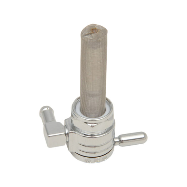 Golan Click Slick High-Flow Petcock Chrome 5/16 Hose Barb - Image 6