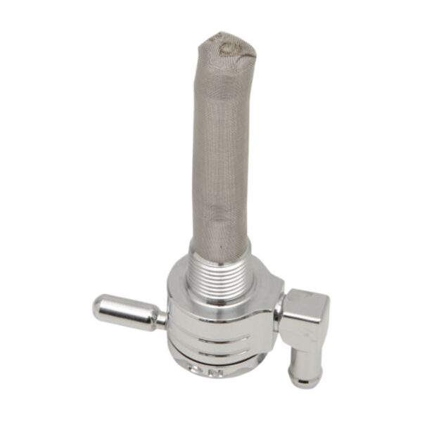 Golan Click Slick High-Flow Petcock Chrome 5/16 Hose Barb - Image 9