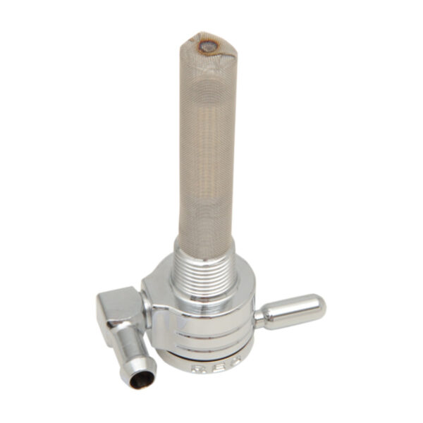 Golan Click Slick High-Flow Petcock Chrome 5/16 Hose Barb - Image 8