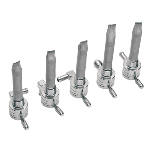 Golan Click Slick High-Flow Petcock Chrome 5/16 Hose Barb - Image 3