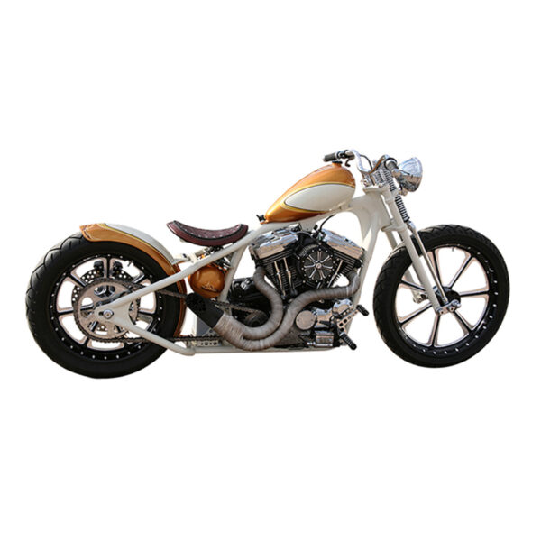 Straight Seat Hardtail Kit For 82-03 Harley Davidson Sportster 180mm-200mm Tire - Image 10