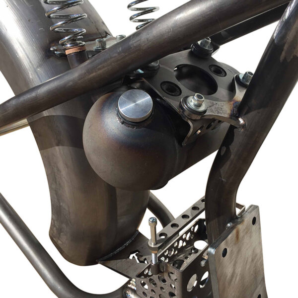 Straight Seat Hardtail Kit For 82-03 Harley Davidson Sportster 180mm-200mm Tire - Image 4