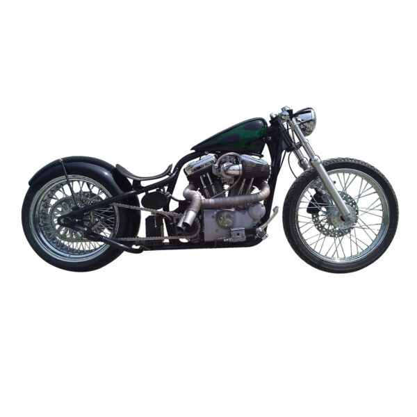 Drop Seat Hardtail Kit For 82-03 Harley Davidson Sportster 180mm-200mm Tire - Image 9