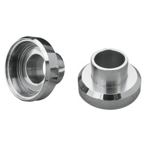 Chrome Fork Neck Bearing Cups For Harley Davidson