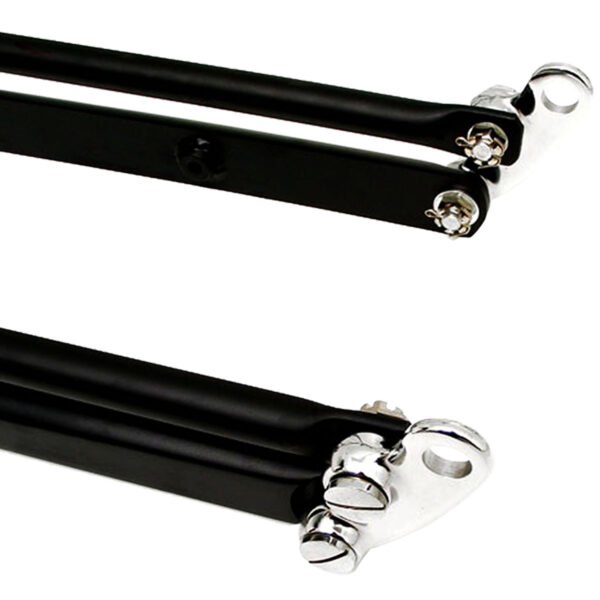 Drag Specialties Black Wide Springer Front End - DNA Style Forks - Image 5