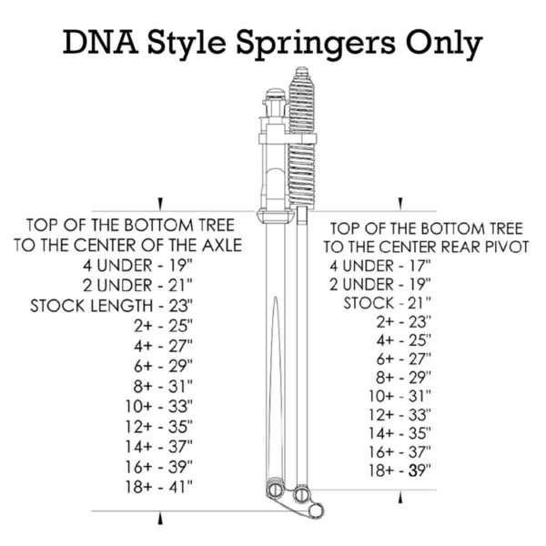 Chrome Wide Springer Front End – DNA Style Forks - Image 4