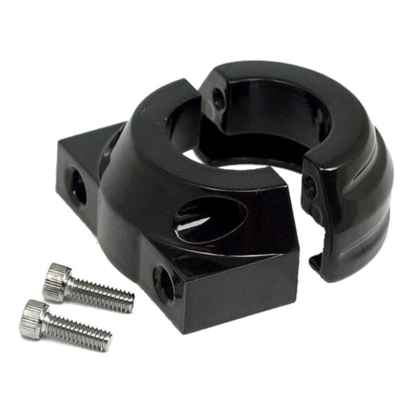 Black Motorcycle Throttle Clamp Housing 1 Inch - Image 4