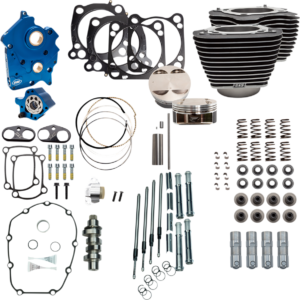 S&S Cycle 128 Inch Power Package Big Bore Kit M8 17-22 Water/Oil Cooled