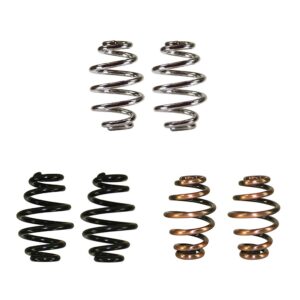 Motorcycle Solo Seat Springs 3" Barrel Coil Style Pair