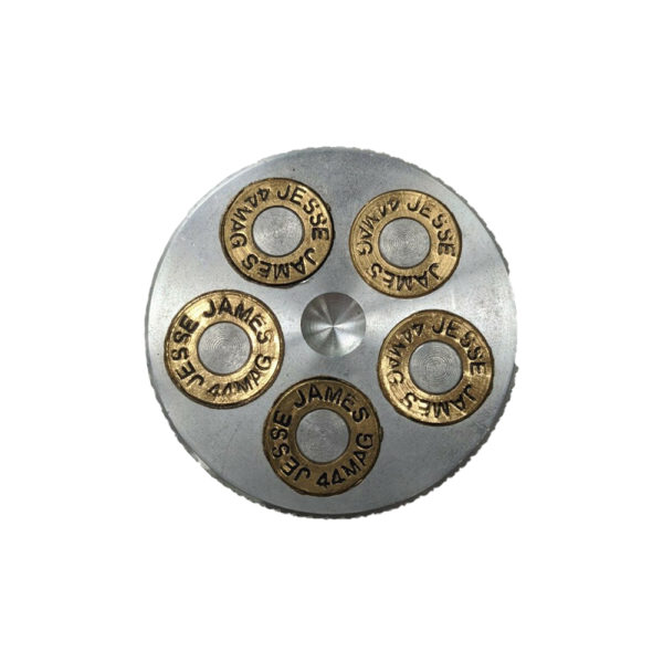 5 Bullet 44 Mag Pop Up Gas Cap For WCC Villain Chopper Gas Tank - Image 4