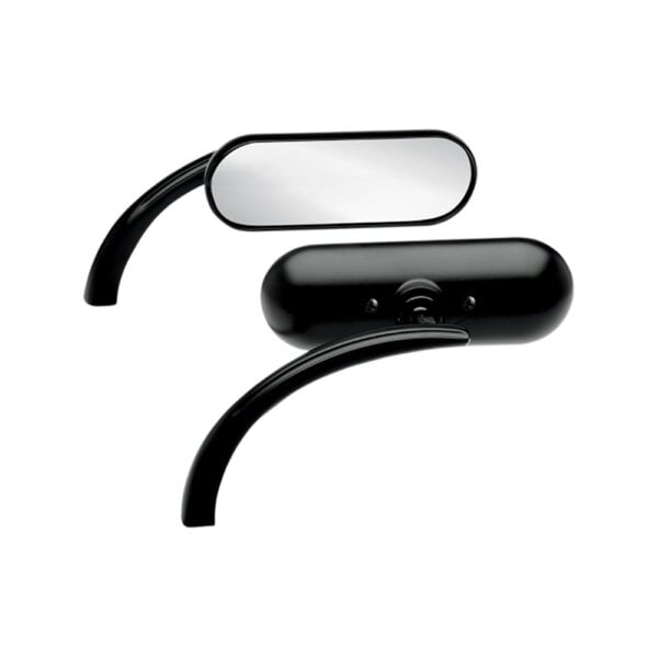 Arlen Ness Mini Oval Micro Mirrors - Twisted Choppers