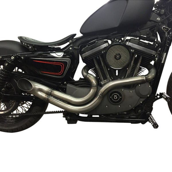 Backdraft 2 into 1 Exhaust Header for 1986 to 2022 Sportster - Image 4