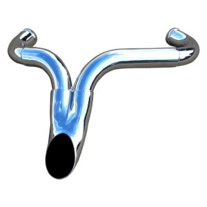 Bearing Support Hookah Exhaust Header for 1986 to 2022 Sportster