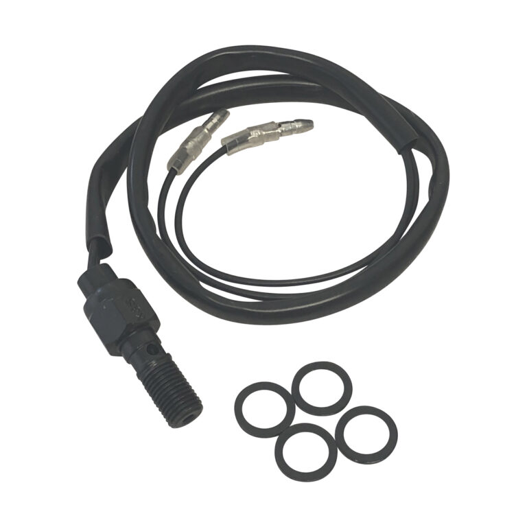 Black Banjo Bolt Hydraulic Brake Light Switch