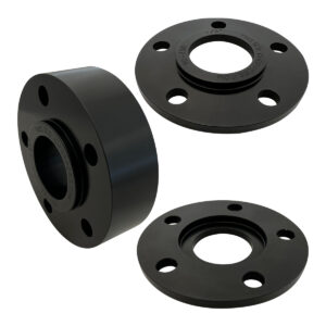 Twisted Choppers Black Aluminum Rear Sprocket and Pulley Spacers for 2000-Up Harley-Davidson