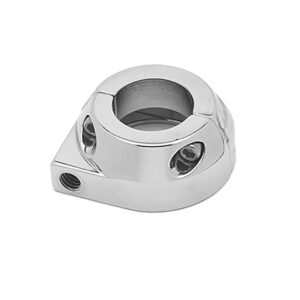 Chrome Motorcycle Throttle Clamp Housing 1 Inch