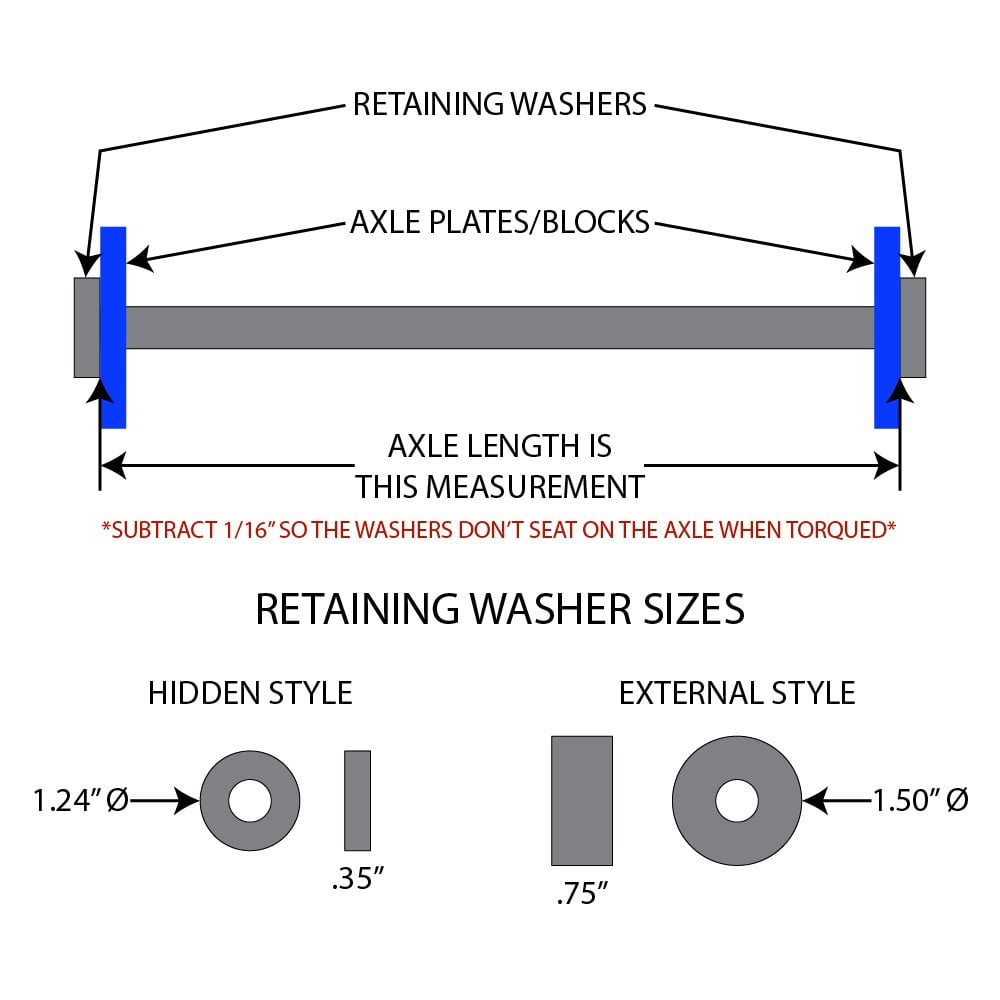 Custom Length Axle for Motorcycles Choppers and Bobbers | Twisted Choppers