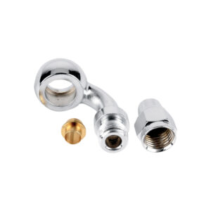 Banjo Fitting 90 Degree 3/16 Inch Nylon Brake Line