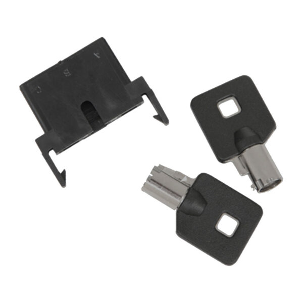 Drag Specialties Fat Bob Side Hinge Ignition Key Switch For 1993-2013 Harley-Davidson Dyna Softail Road King - Image 3