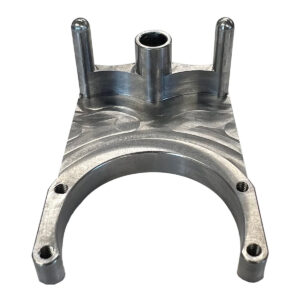 Fat Bob Ignition Key Switch Dash Mounting Plate