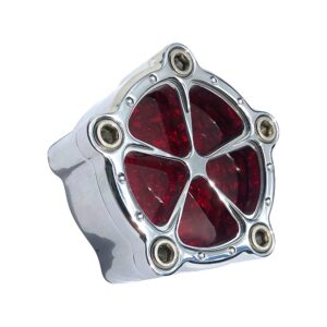 Forge Led Tail Light Stop Light Chrome