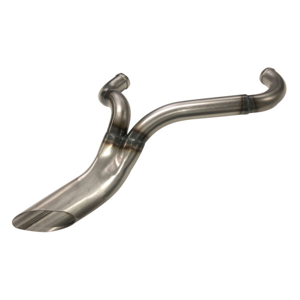 Ground Pounder 2 into 1 Exhaust Header 84-17 Softail Dyna Touring - Image 3