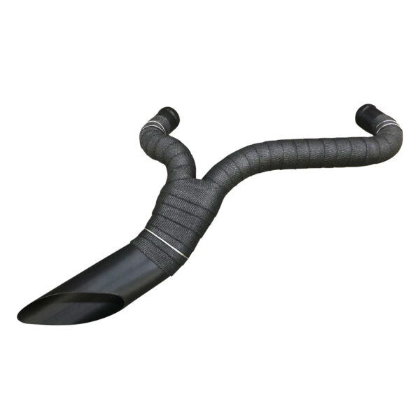 Ground Pounder 2 into 1 Exhaust Header 84-17 Softail Dyna Touring - Image 7