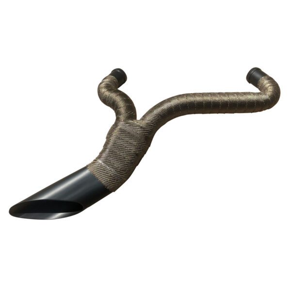 Ground Pounder 2 into 1 Exhaust Header 84-17 Softail Dyna Touring - Image 4