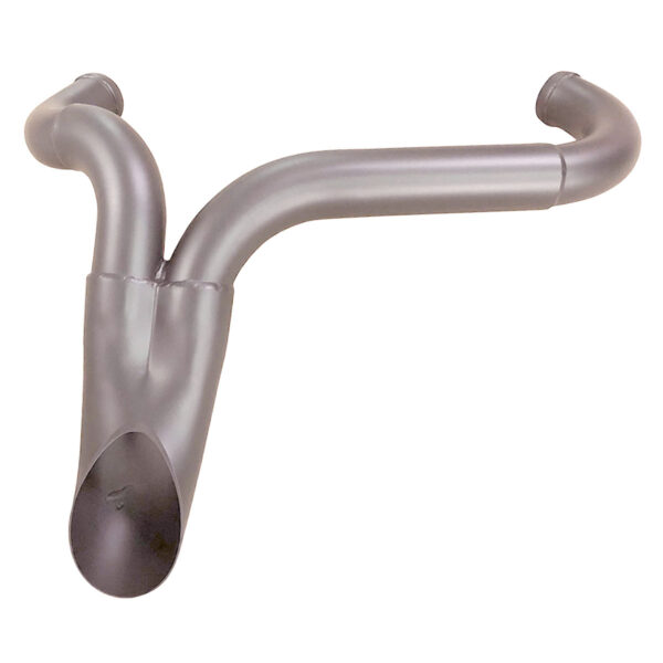 Hookah 2 into 1 Exhaust Header 84-17 Softail Dyna Touring - Image 6