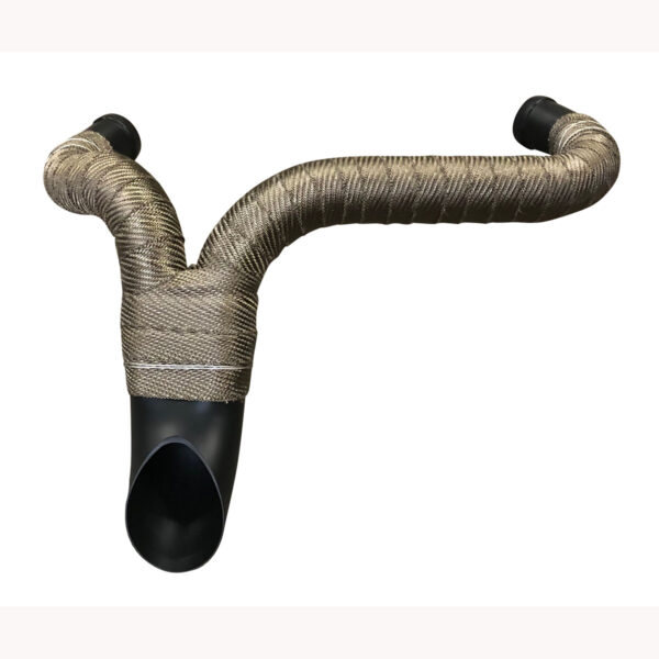 Hookah 2 into 1 Exhaust Header for 1986 to 2022 Sportster - Image 14