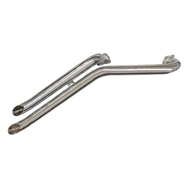 Twisted Choppers Retaliator Slash Cut Exhaust Header For 2015-2024 Indian Scout - Twisted Choppers Twisted Choppers Retaliator Slash Cut Exhaust Header For 2015-2024 Indian Scout - Image 7