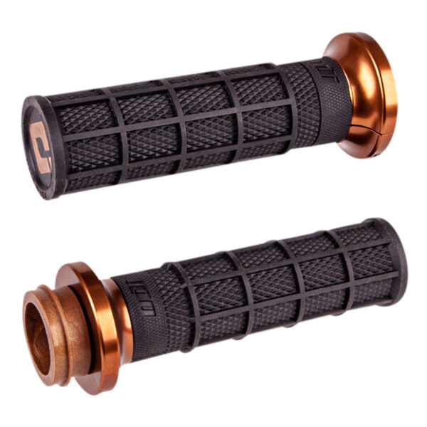 ODI Hart-Luck Waffle Lock-On Grips For Harley-Davidson - Image 4