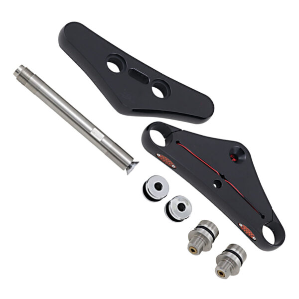 Pro-One Blind Top Wide Glide Triple Trees for 1984-2010 Harley-Davidson Softail - Image 3