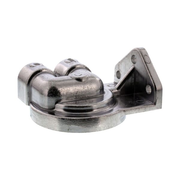 Motorcycle Remote Oil Filter Relocation Mount Left Side Ports - Image 5