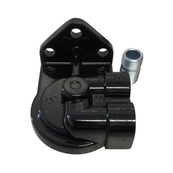 Motorcycle Remote Oil Filter Relocation Mount Right Side Ports - Image 5