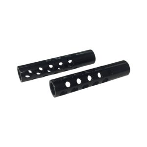 Round Machine Gun Foot Pegs Pegs For Twisted Choppers Controls