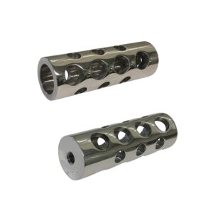 Round Machine Gun Passenger Foot Control Pegs