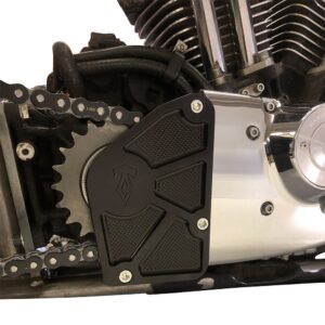 Twisted Choppers Black Wide Tire Sprocket Bearing Support For Sportster 1991-2003